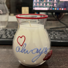 Always Love Decorative Candle Jar