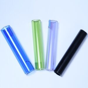 transparent 24 colors borosilicate COE 3.3 colored glass tube