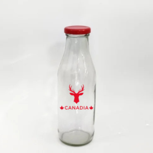 Empty Short Height Glass Bottle 300 ML