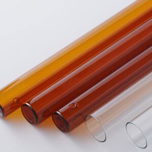 Outer diameter 30mm, wall thickness 1mm, clear COE5.0 neutral borosilicate glass tubing