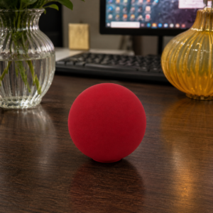 Red Silicone Practice Ball